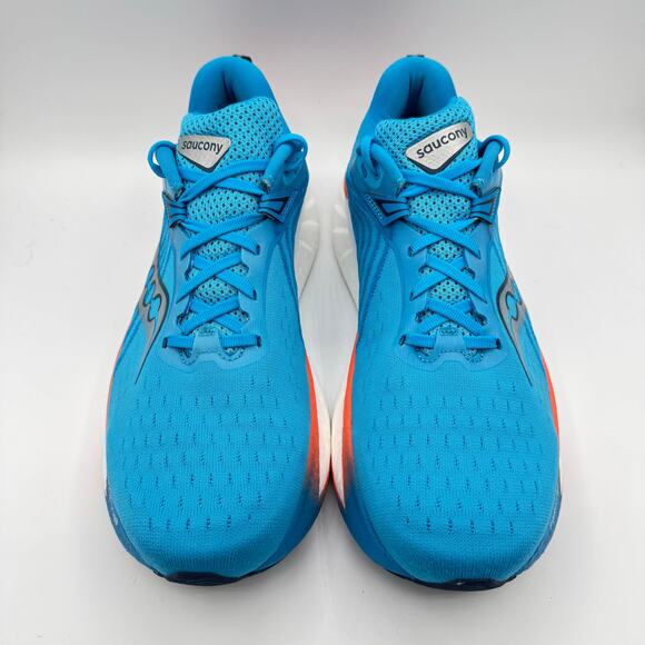 Saucony Triumph 22 Vizi Blue Pepper Road Running Walking Sneakers Men’s 11.5 - Picture 3 of 8